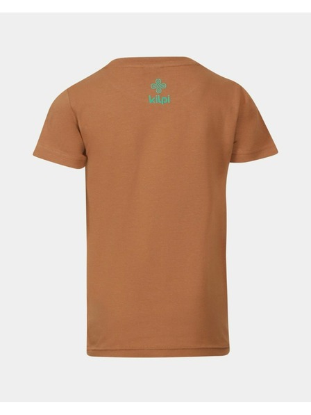Kilpi Dečko bombažno majico Kilpi ALBION-JB Rjava