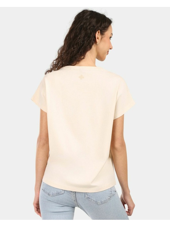 Kilpi Žensko bombažno majico Kilpi JERSIE-W Bež