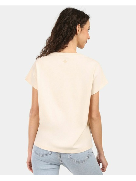 Kilpi Žensko bombažno majico Kilpi JERSIE-W Bež