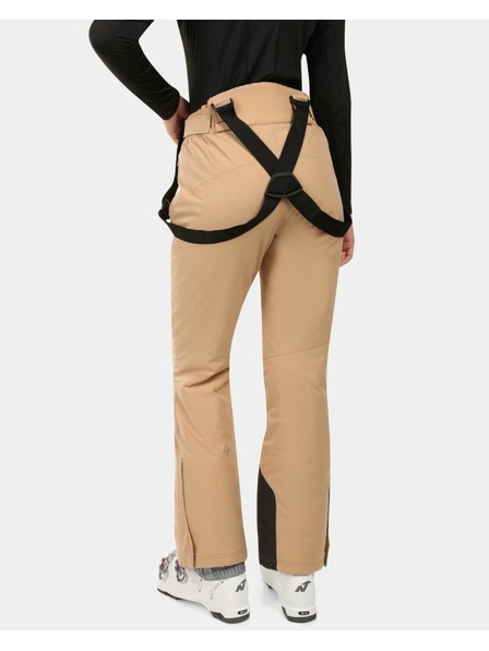 Kilpi Ženske smučarske hlače Kilpi ELARE-W Beige