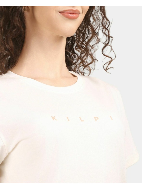 Kilpi Žensko bombažno majico s kratkimi rokavi Kilpi PROLIX-W Bela
