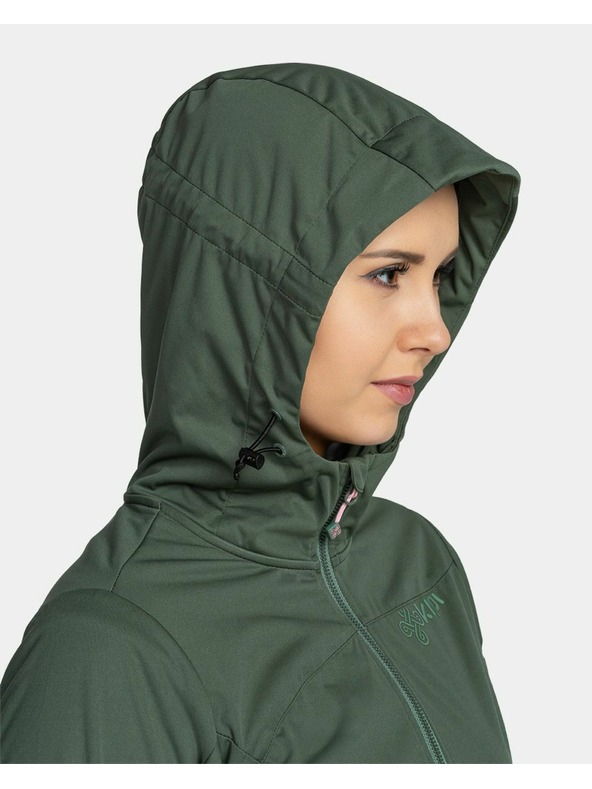 Kilpi Ženska softshell jakna Kilpi BELTRA-W Temno zelena