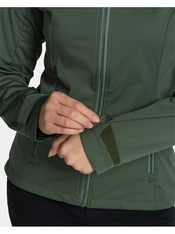 Kilpi Ženska softshell jakna Kilpi BELTRA-W Temno zelena