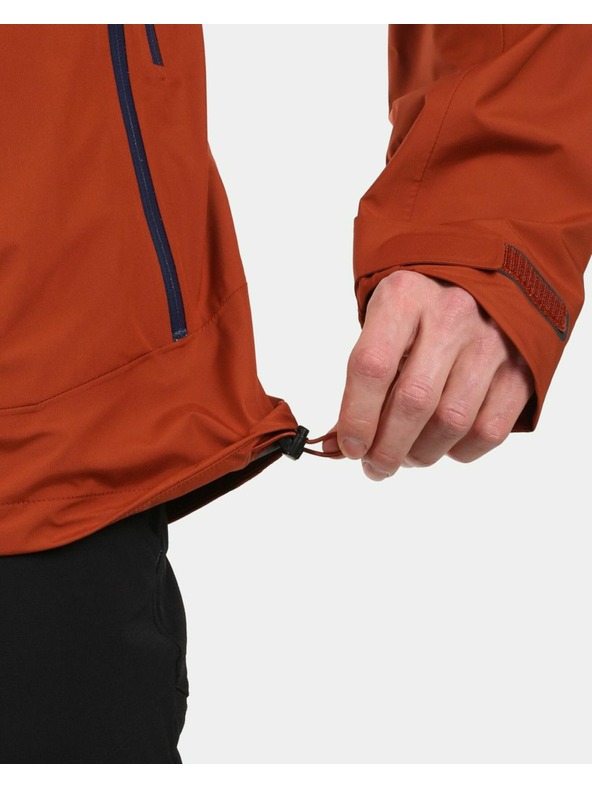Kilpi Moška hardshell vodoodporna jakna Kilpi MAMBA-M Rjava