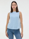 Orsay Svetlo moder ženski top brez rokavov ORSAY