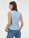 Orsay Svetlo moder ženski top brez rokavov ORSAY