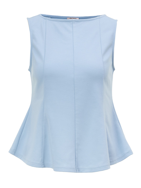 Orsay Svetlo moder ženski top brez rokavov ORSAY