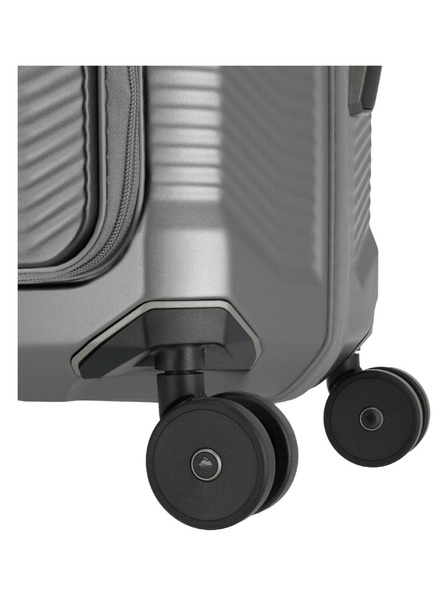 Travelite Potovalni kovček Travelite Millennium S Front pocket Silver