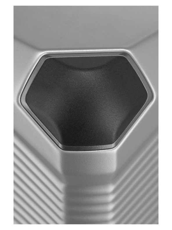 Travelite Potovalni kovček Travelite Millennium S Front pocket Silver