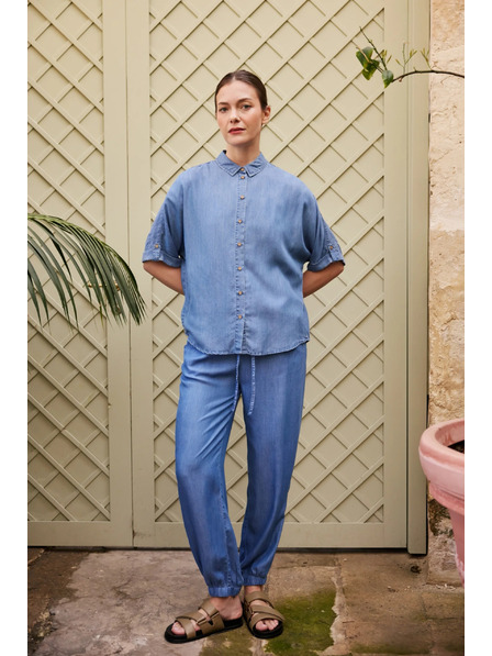 Moodo Srajca liocelozna modra Moodo