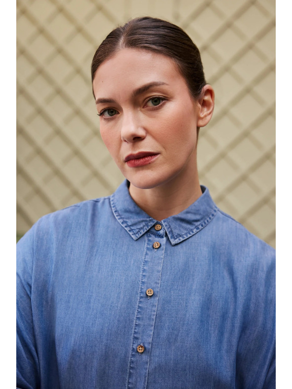 Moodo Srajca liocelozna modra Moodo