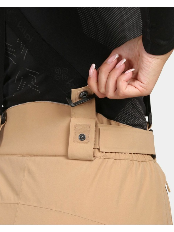 Kilpi Ženske smučarske hlače Kilpi ELARE-W Beige