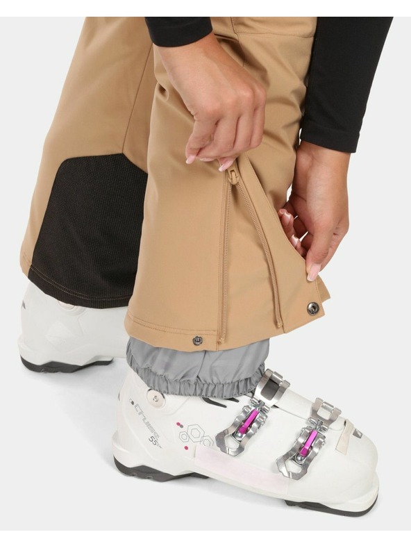 Kilpi Ženske smučarske hlače Kilpi ELARE-W Beige