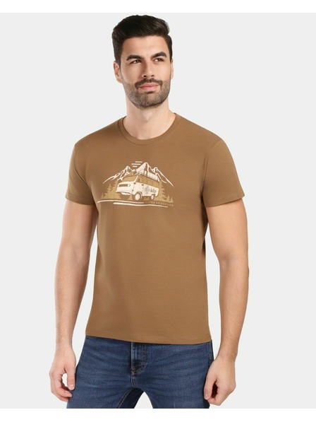 Kilpi Moško bombažno majico Kilpi SPACER-M Rjava