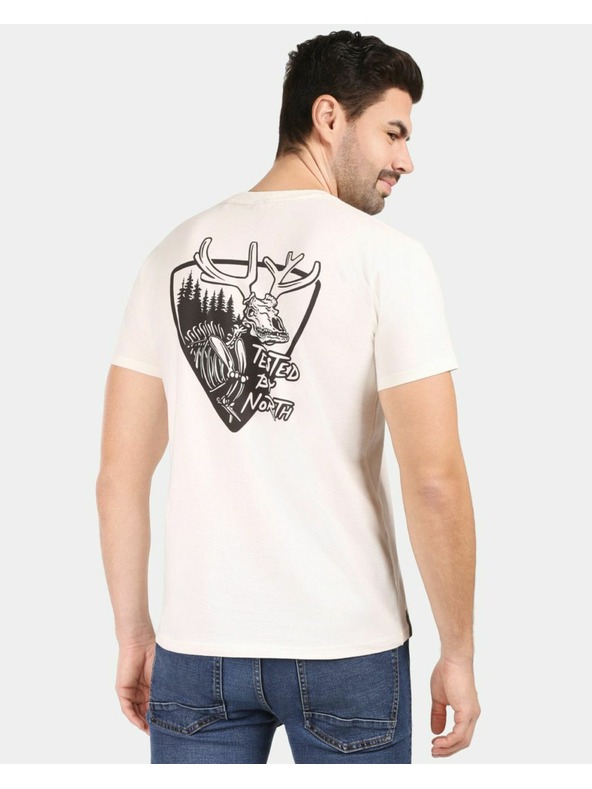 Kilpi Moško bombažno majico Kilpi SPACER-M Bela