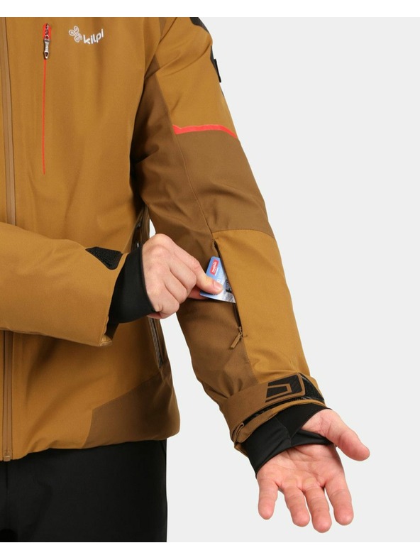 Kilpi Moška smučarska jakna Kilpi TURNAU-M Rjava