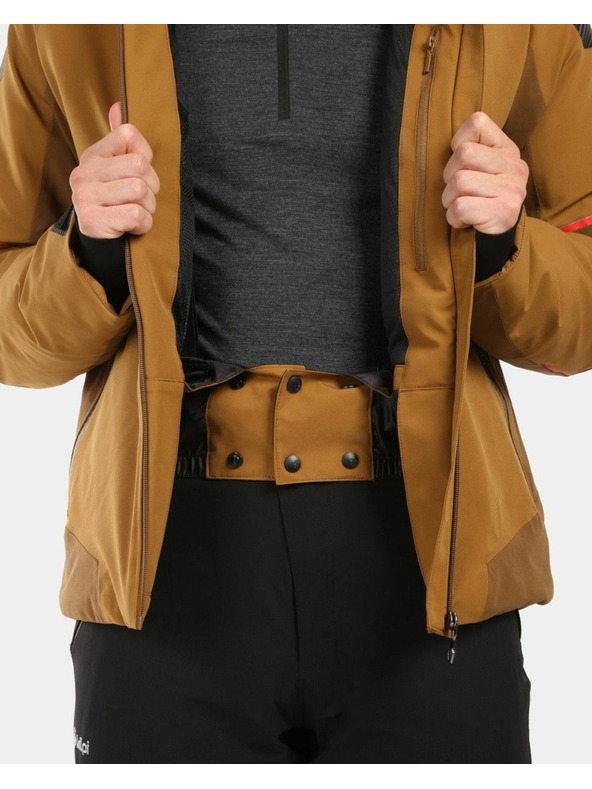 Kilpi Moška smučarska jakna Kilpi TURNAU-M Rjava