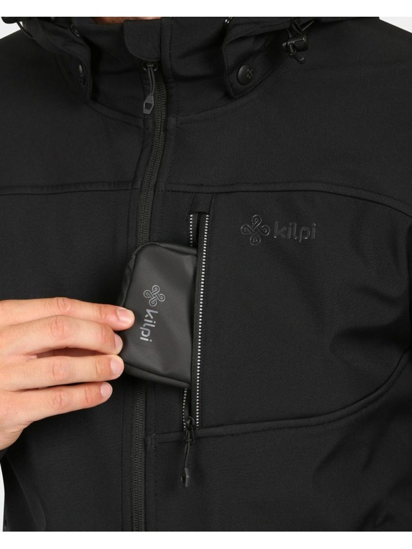 Kilpi Moška softshell jakna Kilpi RAVIO-M črna