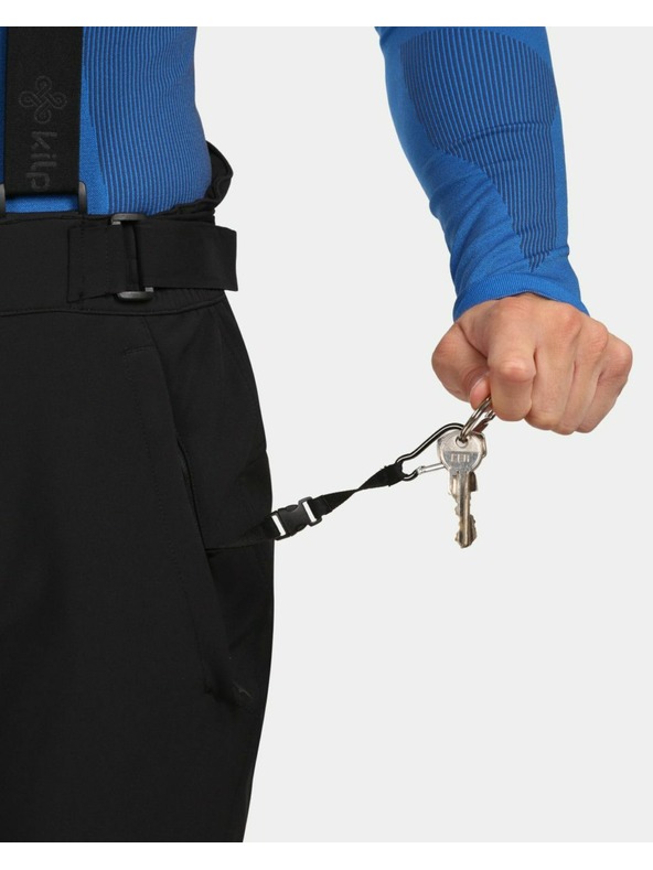 Kilpi Moške softshell smučarske hlače Kilpi RHEA-M Black