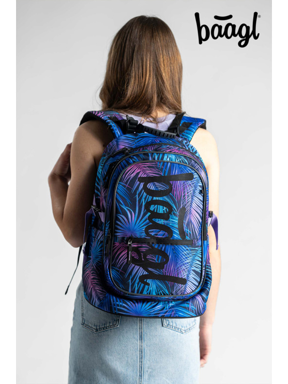 BAAGL  BAAGL Šolski nahrbtnik Core Palm