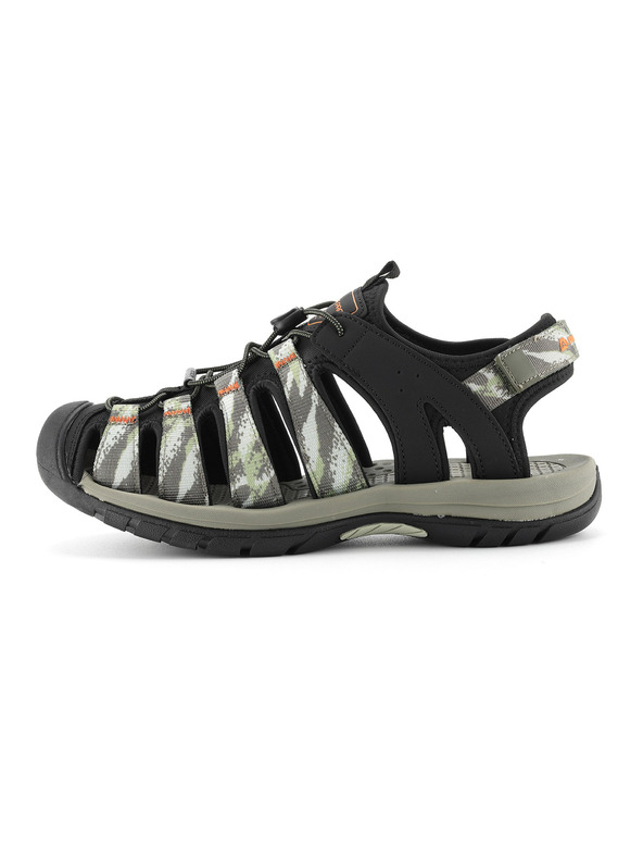 ALPINE PRO Moške outdoor sandali ALPINE PRO KOREM stone gray