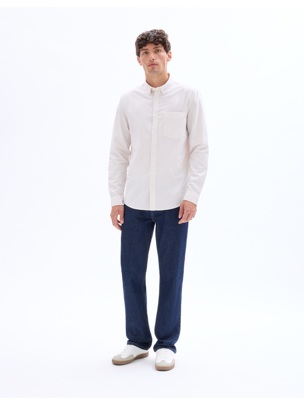 Celio Bež srajca navadnega kroja Celio Caoxfordy