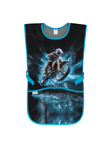 BAAGL  Modri otroški predpasnik Motorno kolo Baagl