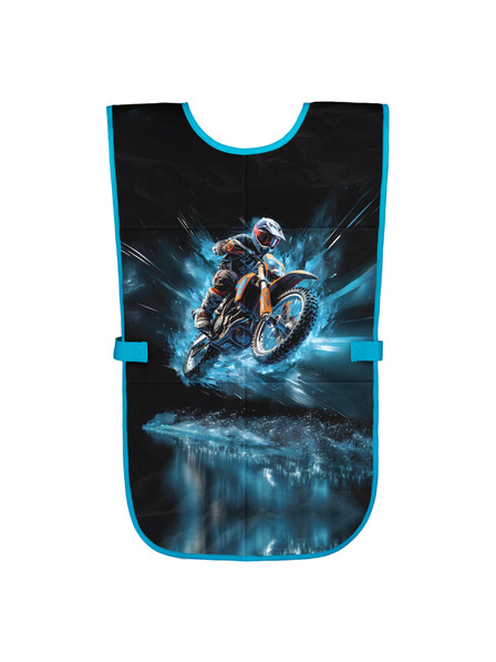 BAAGL  Modri otroški predpasnik Motorno kolo Baagl