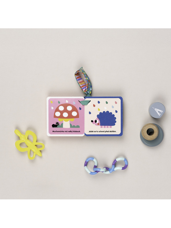 BAAGL  Knjižica za voziček – ZAJČEK IN PRIJATELJI