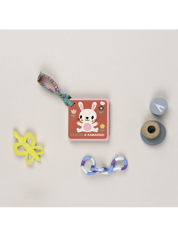 BAAGL  Knjižica za voziček – ZAJČEK IN PRIJATELJI