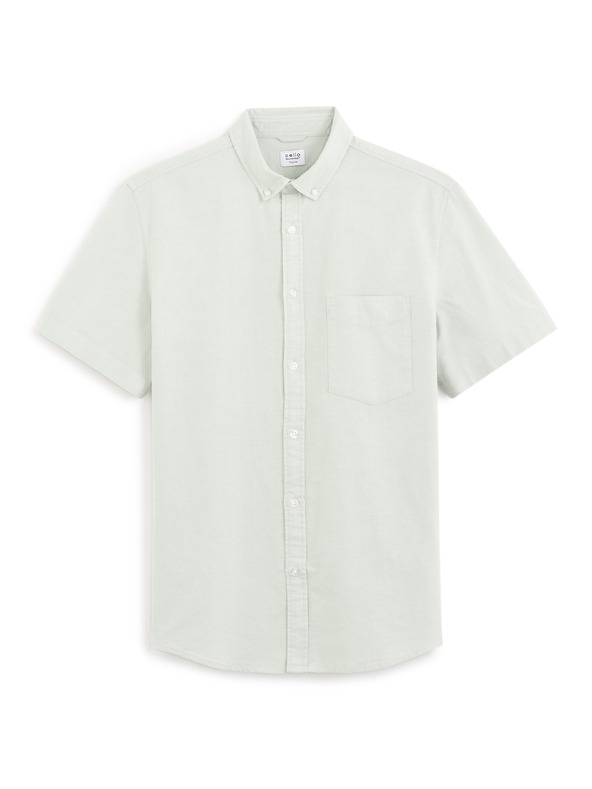 Celio Svetlo zelena navadna majica Celio Daxfordmc