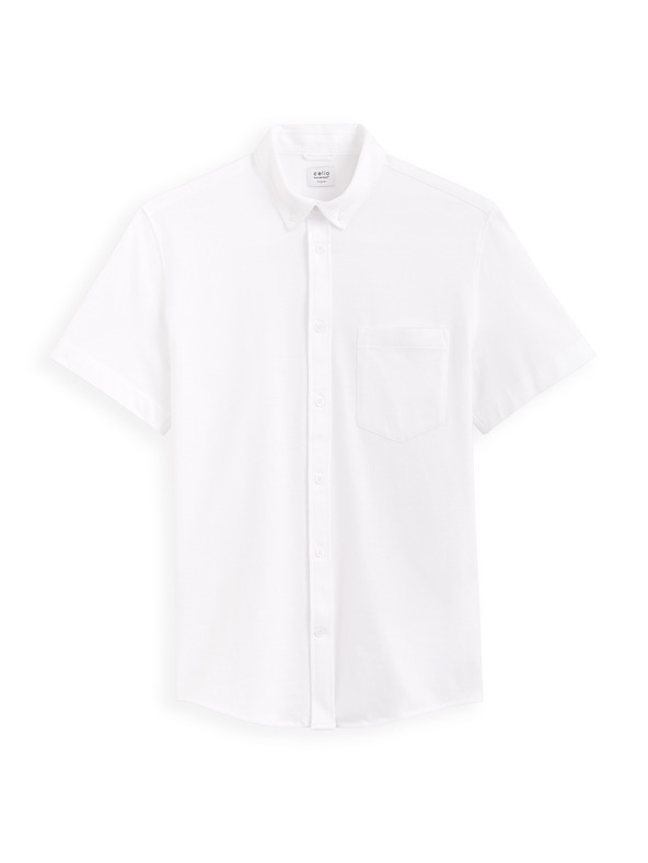 Celio Bela moška majica s kratkimi rokavi Celio Barik