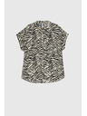 Moodo Srajca z živalskim vzorcem bež Moodo