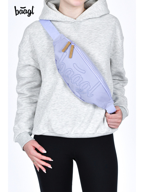 BAAGL  BAAGL SET 5 Skate Lilac: nahrbtnik, peresnica, vrečka, ledvička, torbica za zvezek