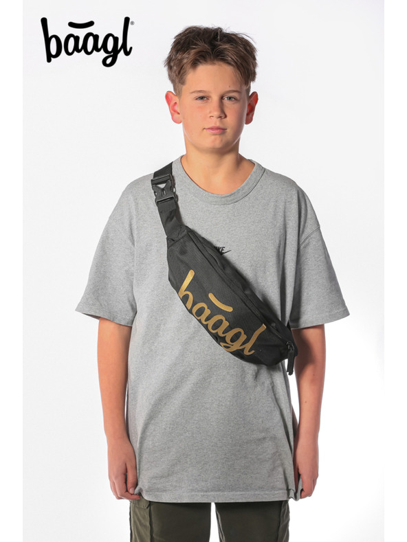 BAAGL  BAAGL SET 5 Skate Gold: nahrbtnik, peresnica, vrečka, ledvička, torbica za zvezek