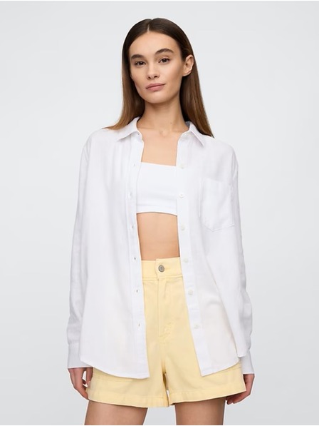 GAP Oversize lanena srajca Easy Shirt GAP