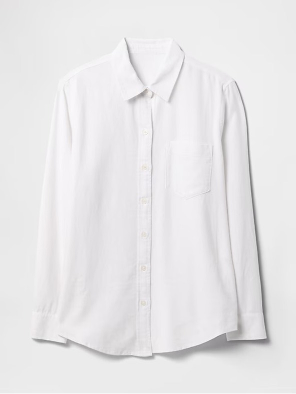 GAP Oversize lanena srajca Easy Shirt GAP