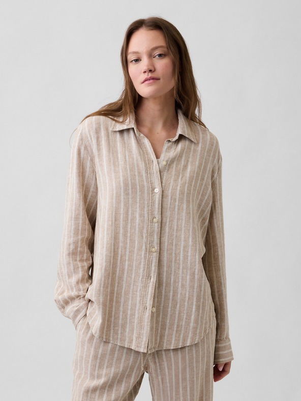 GAP Lanena srajca Easy Shirt GAP