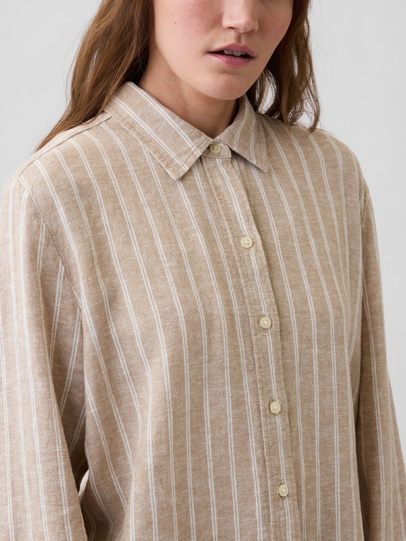GAP Lanena srajca Easy Shirt GAP
