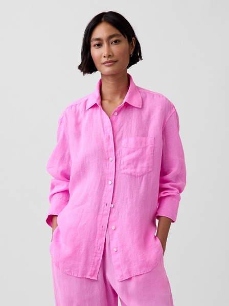 GAP Lanena oversize srajca GAP