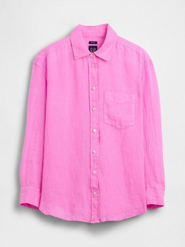 GAP Lanena oversize srajca GAP