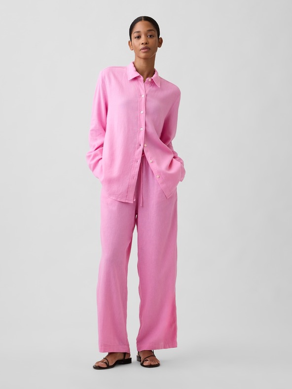 GAP Lanena srajca Easy Shirt GAP