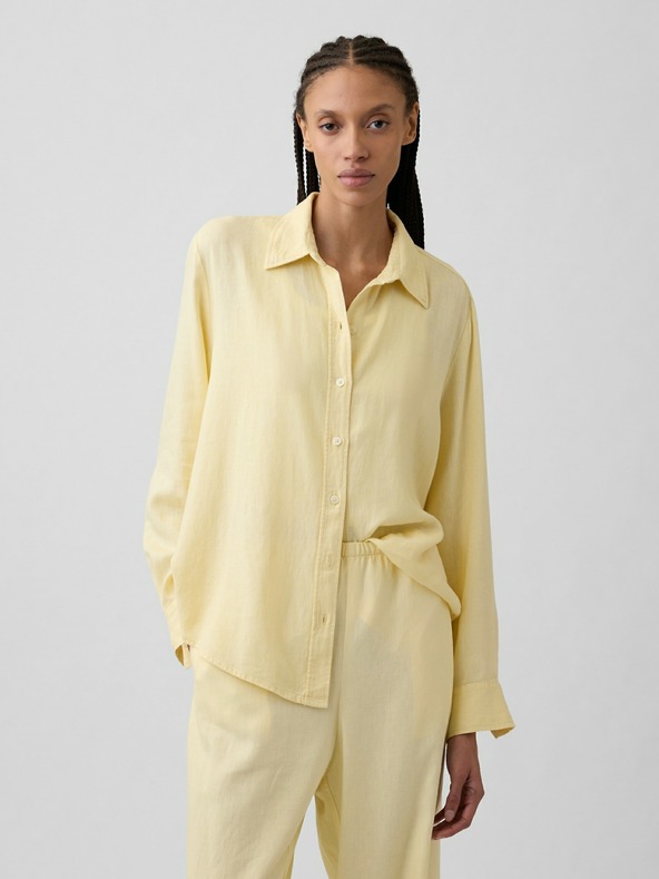 GAP Lanena srajca Easy Shirt GAP