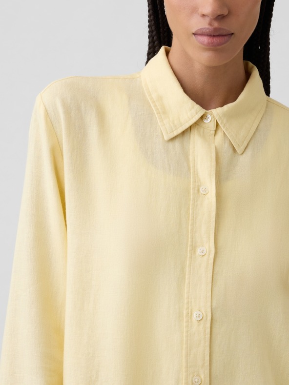 GAP Lanena srajca Easy Shirt GAP