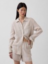GAP Lanena oversize srajca GAP