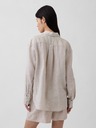 GAP Lanena oversize srajca GAP