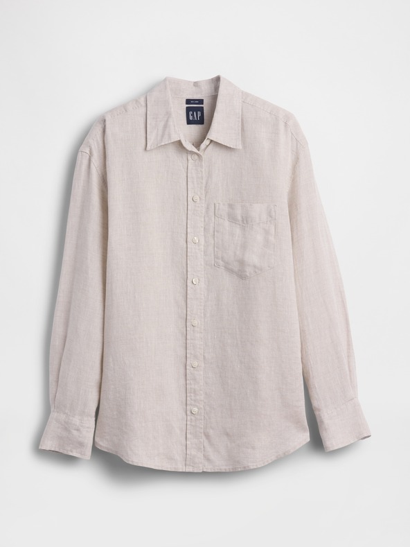 GAP Lanena oversize srajca GAP