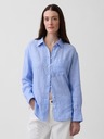 GAP Lanena oversize srajca GAP