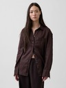GAP Lanena oversize srajca GAP
