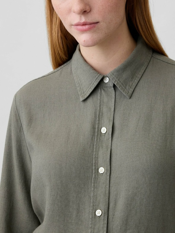 GAP Lanena srajca Easy Shirt GAP